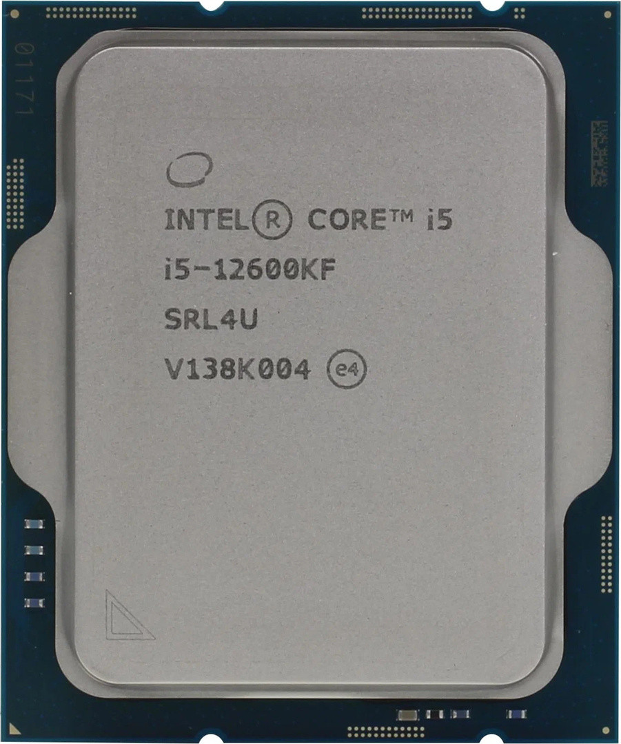 CPU Intel Core i5-12600KF 2.8/3.7GHz (3.6/4.9GHz) 10/16 Alder Lake 125W FCLGA1700 OEM, фото 1