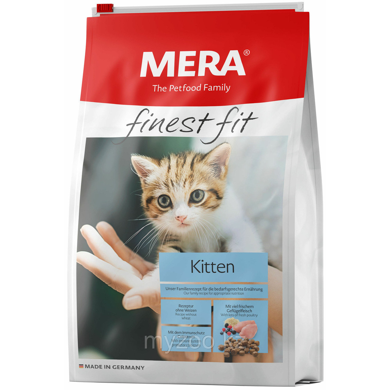 Mera Finest Fit KITTEN для котят и беременных кошек с птицей, 400гр - фото 1 - id-p107995431