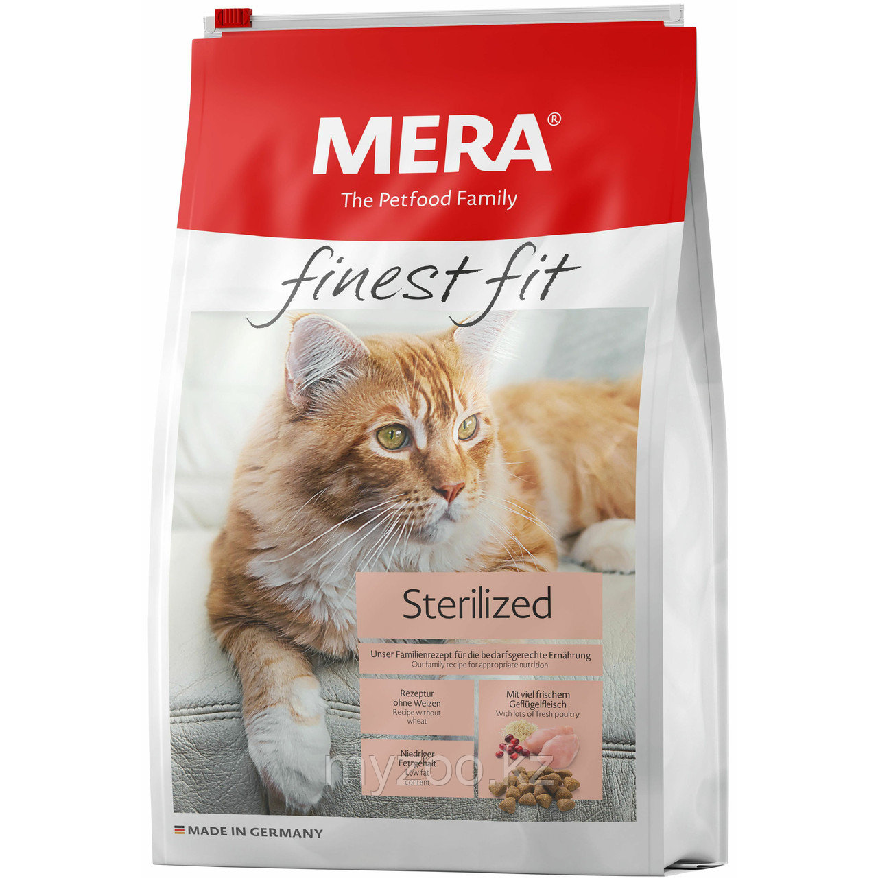 Mera Finest Fit STERILIZED для стерилизованных кошек с птицей, 1.5кг - фото 1 - id-p107995587