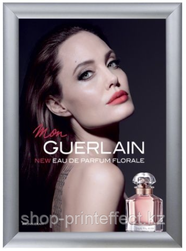 Рамка Клик, А2, серебро матовое анодир., фото 1