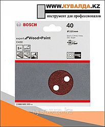 Шлифовальный круг Bosch C430 Expert for Wood and Paint 115мм  8отв. P40 5шт