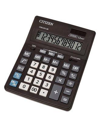 Калькулятор настольный Citizen Business Line 12-разрядный 205x155x35 мм., черный