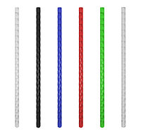 Пластиковые пружины для переплета (6 мм/25) разные цвета (100 шт в пач)