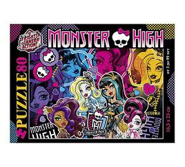 Пазлы 80 элементов 165х230 мм., Школа Монстров-Monster High