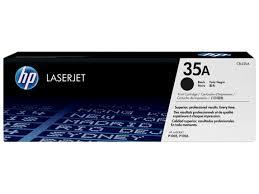 Картридж лазерный HP 35A CB435A черный оригинальный - фото 1 - id-p107997392