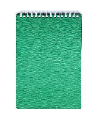 Блокнот "Hatber", 80л, А5, клетка, пластиковая обложка, на гребне, серия "Wood", зелёный