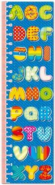 Закладка "Для школьника", английский алфавит, таблица умножения, линейка мини. - фото 1 - id-p107998275