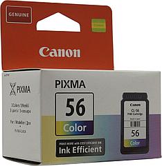 Картридж Canon CL-56, голубой, пурпурный, желтый, для струйного принтера, оригинал