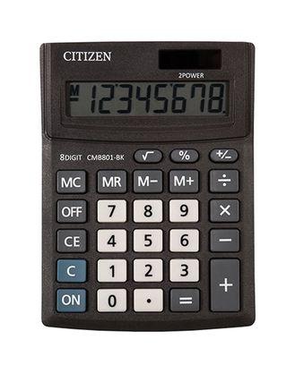 Калькулятор настольный Citizen Business Line 8-разрядный 137x102x31 мм., черный - фото 1 - id-p107999153