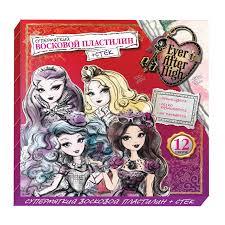 Пластилин 6 цв Limpopo Ever After High супермягкий восковой