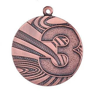 Наградная медаль металл 1, 2, 3 место - фото 1 - id-p107999891