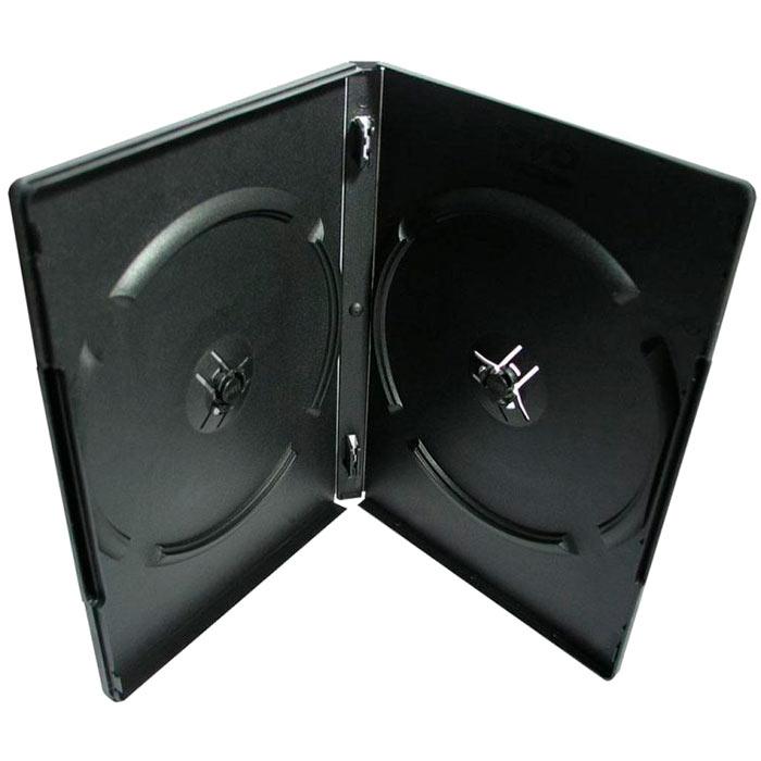 Коробка для CD/DVD NoName, 2CD, пластик DVDB-7-2 - фото 1 - id-p108000002