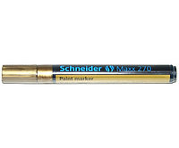Маркер краска Paint Maxx 1-3 мм, золото. Schneider