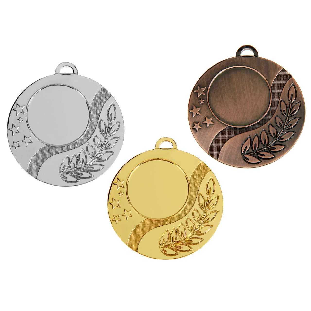 Медаль наградная 1,2,3 место метал