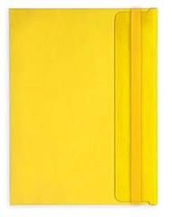 Папка-конверт B5 желтая 180мкм 282х209 мм