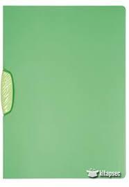 Пластиковая папка с клипом Durable Swingclip Color зеленая А4, до 30 листов.