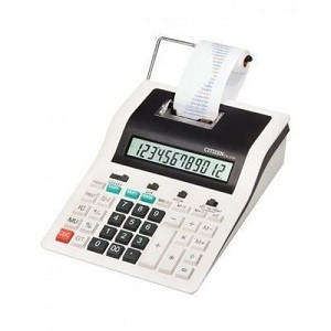 Калькулятор с печатью Citizen CX-123N 12-разрядный питание от сети 225x180x61мм, белый