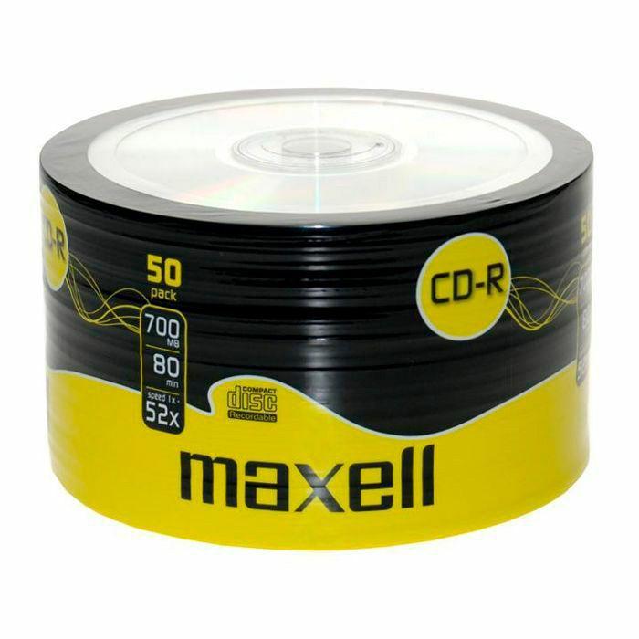 Диск CD-R MAXELL 1шт - фото 1 - id-p108003199