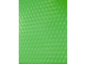 Обложки ПВХ А4, 0,18мм, кристалл, прозр/зеленые (100)