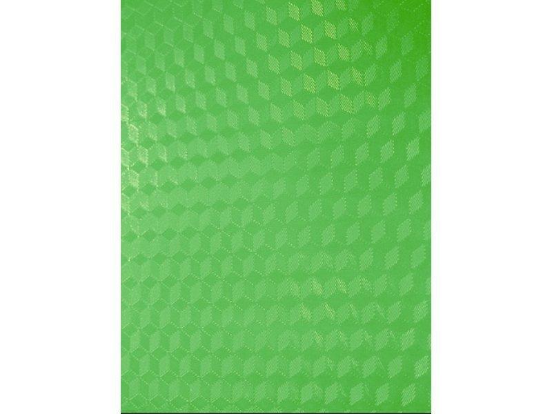 Обложки ПВХ А4, 0,18мм, кристалл, прозр/зеленые (100) - фото 1 - id-p108003418