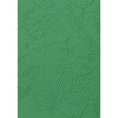 Обложка картон кожа iBind А4/100/230г зеленый (paris green) (WP-8)