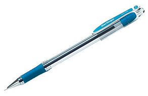 Ручка шариковая Berlingo "I-10" синяя, 0.4 мм., грип