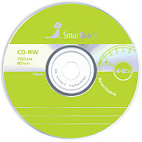 Диск CD-RW 700Mb Smart Track 4-12x Cake Box 1шт