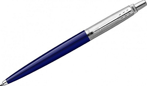 Ручка шариковая Parker "Jotter Blue" синяя, 1,0 мм, кнопочная, пластиковый корпус - фото 1 - id-p108005779