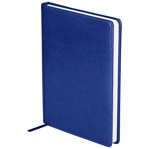 Ежедневник датированный 2023г., А5, 176л., кожзам, OfficeSpace "Nebraska", синий