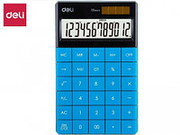 Калькулятор настольный DELI "1589" 12 разрядный, 165,3х103,2х14,7 мм, синий