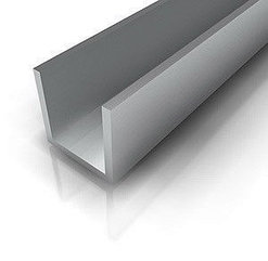 Профиль алюминиевый Швеллер ТАТПРОФ Размер: 40x60 мм Толщина: 3 мм Длина: 6 м