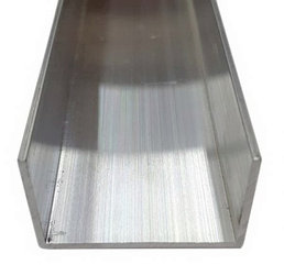 Профиль алюминиевый Швеллер Размер: 30х50 мм Толщина: 3 мм Длина: 2,4 м