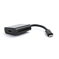Переходник USB Type-C - HDMI, Cablexpert A-CM-HDMIF-01, OEM