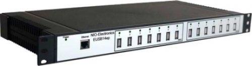 Сетевой USB-концентратор Nio-Electronics NIO-EUSB 14EP (аналог Digi)
