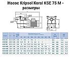 Насос Kripsol KSE 75 - 11,5 М³/Ч, фото 3