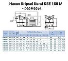 Насос Kripsol KSE 150 -21,9 М³/Ч, фото 2