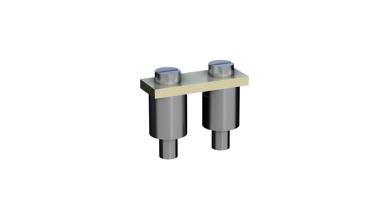 SCC 50/2 перемычка винтовая на клемму 50мм2, 2 ряда