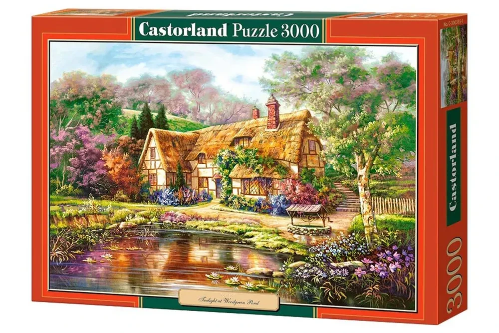 Пазл: Сумерки у пруда (3000 эл.) | Castorland Puzzle