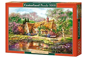 Пазл: Сумерки у пруда (3000 эл.) | Castorland Puzzle