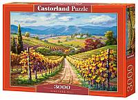 Пазл: Виноградник (3000 эл.) | Castorland Puzzle