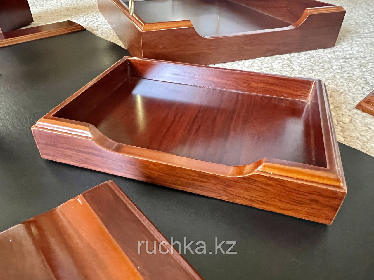 Набор для руководителя, 10 предметов, серия Office, орех: продажа, цена ...