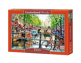 Пазл: Пейзаж Амстердам (1000 эл.) | Castorland Puzzle