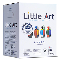 Little Art Детские трусики-подгузники размер L 9-14 кг, 36шт. в инд. упаковке