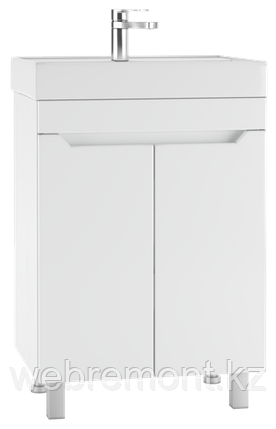Тумба с умывальником "Радуга 60 Адель". Напольная, фото 1