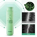 Глубокоочищающий шампунь с пробиотиками Masil 5 Probiotics Scalp Scaling Shampoo, фото 3