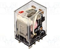 Реле электромагнитное MY4N 220/240AC [S], 3A, 220VAC, 4PDT