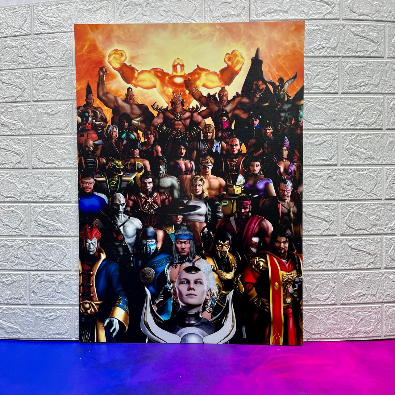 Постер Mortal Kombat (с персонажами) - фото 1 - id-p108021668