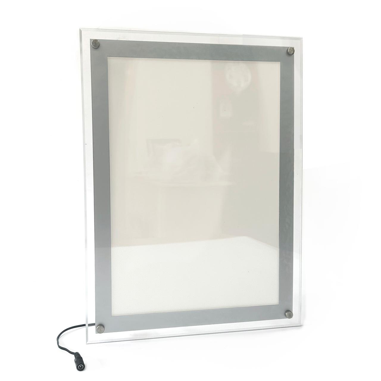 Рамкапанель световая тонкая CRYSTAL LIGHT A1 в разобранном виде