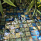Стеклянная мозаика Reviglass Blue Bali (Коллекция Paradise Stones, цвет: синий-серый), фото 3