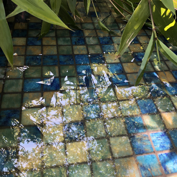 Стеклянная мозаика Reviglass Blue Bali (Коллекция Paradise Stones, цвет: синий-серый) - фото 3 - id-p108024357